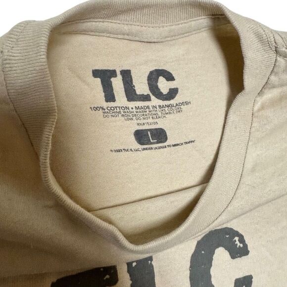 TLC 2023 No Scrubs Anime T-Shirt Sz L - Picture 3 of 10